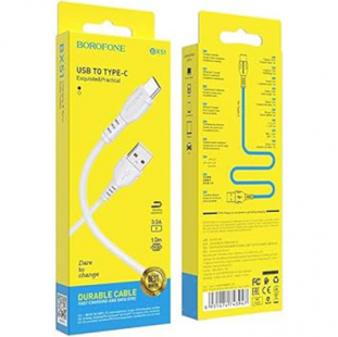 كابل تايب سي Cable Type-C BOROFONE BX51 ( ضمان 3 شهور ) كابل تايب سي Cable Type-C BOROFONE BX51 ( ضمان 3 شهور )