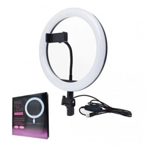 رينج لايت ابيض RING LIGHT 26CM HX-260