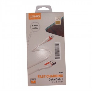 كابل تايب سي CABLE TYPE-C LS571 LDNIO كابل تايب سي CABLE TYPE-C LS571 LDNIO