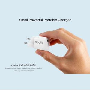 شاحن صودا soda SC340 20W PD ( ضمان 6 شهور )