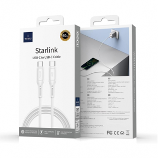 كابل تايب سي WIWU TYPE-C TO TYPE-C WI-C043E ( ضمان 12 شهر ) كابل تايب سي WIWU TYPE-C TO TYPE-C WI-C043E ( ضمان 12 شهر )