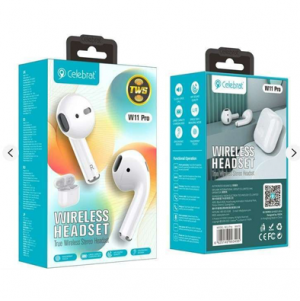 ايربودز Celebrat W11 Pro (ضمان 6 شهور) ايربودز Celebrat W11 Pro (ضمان 6 شهور)